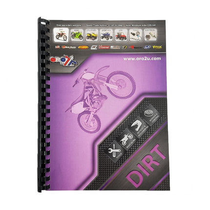 ORO2U 2-WHEEL MX Dirt Catalogue Sections A, B, C And D