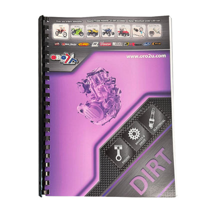 ORO2U 2-WHEEL MX Dirt Catalogue Sections E, F And G