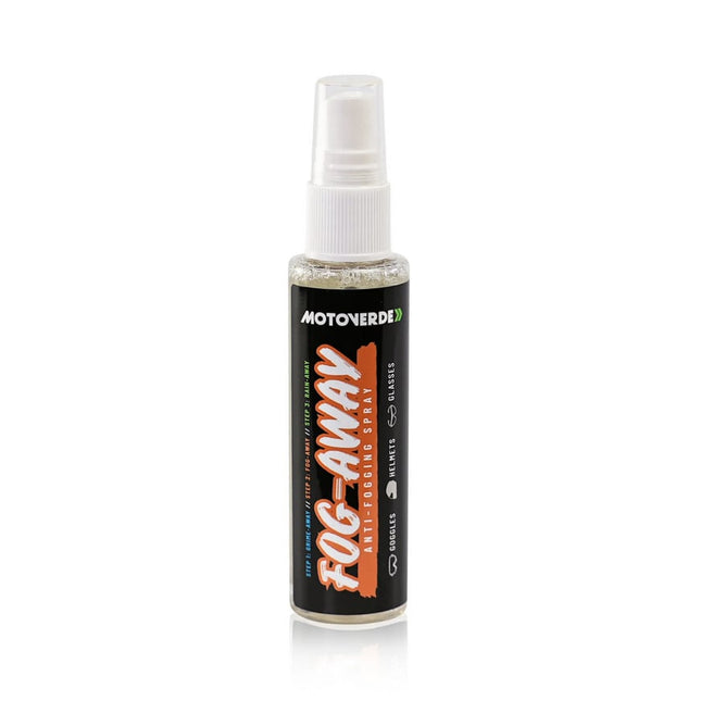 75ml Motoverde Fog-Away Anti-Fog Visor, Lens and Goggle Treatment