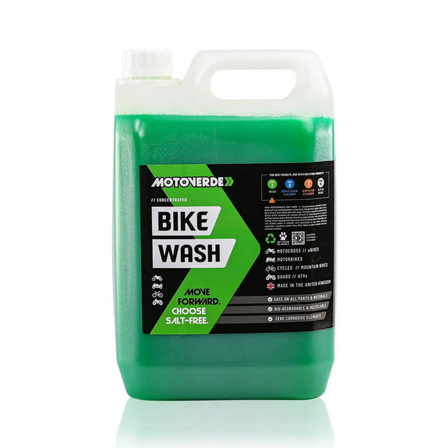 5L Refill Bottle Motoverde Concentrated Bike Wash Cleaner