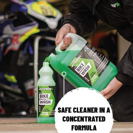 5L Refill Bottle Motoverde Concentrated Bike Wash Cleaner