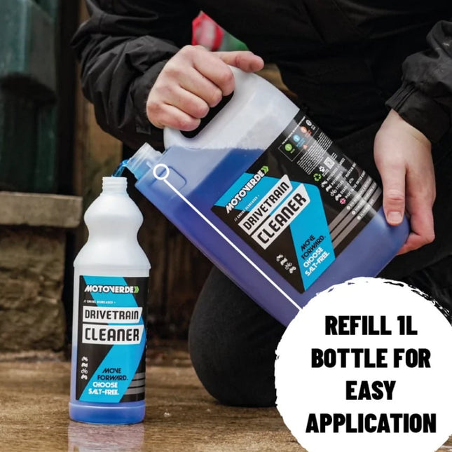 5L Refill Motoverde Drivetrain Cleaner + Engine Degreaser