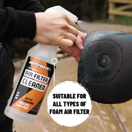 1L Motoverde High Performace Air Filter Cleaner Spray
