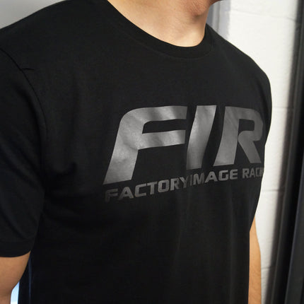 T Shirt - Black On Black - Size - S