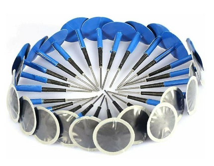 Tyre Repair Patch 46mm x 6mm Box 24 Pcs