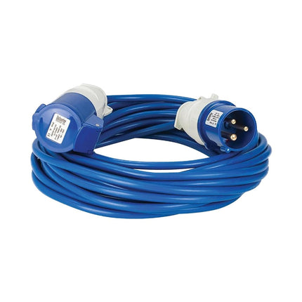 Defender Extension Lead Blue, 2.5mm, 16A, 10M