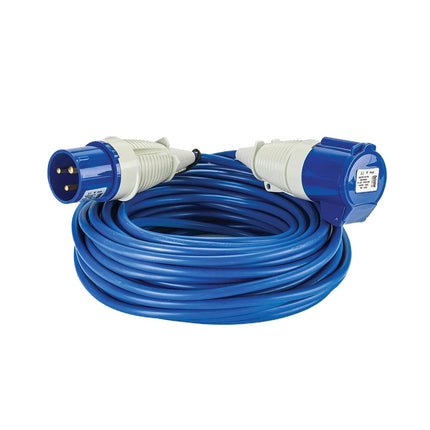 Defender Artic Extension Lead Blue, 2.5mm, 32A, 25M