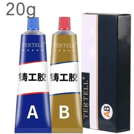 Epoxy Steel High Temp Syringe 20g Metal Repair Ab Glue Waterproof