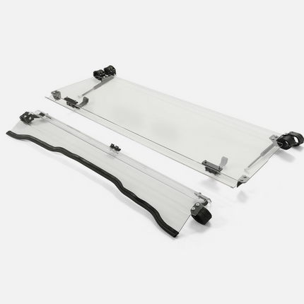 Windscreen Flip Up Polycarbonate Kawasaki Mule Pro UTV, Windshield