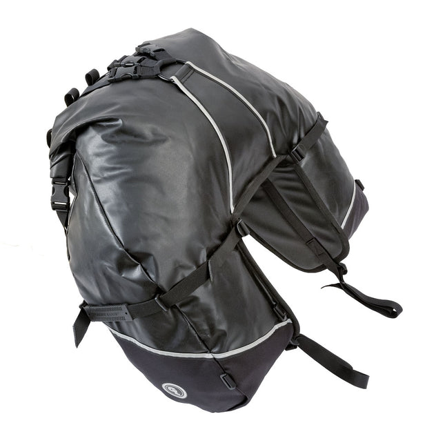 Great Basin Saddlebag 68L - Black - Giant Loop GBSB23-B