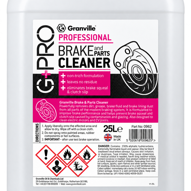 G+Pro Brake & Parts Cleaner 25L 1035