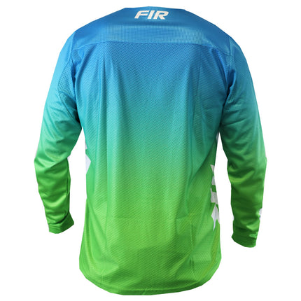 Lite Fade Jersey Green Xxs, MX Race Wear, Enduro Gear