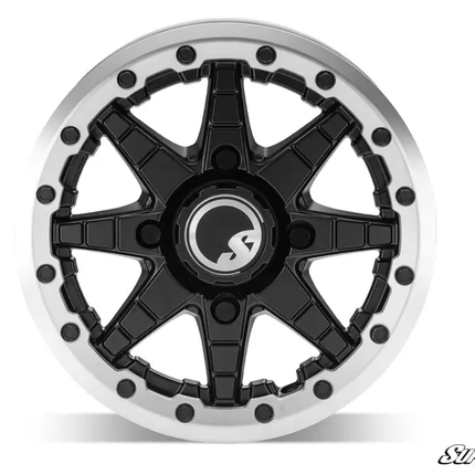 14x7 Healy Beadlock Wheels, 4/136 4/137 (4x136 4x137) WHL-137-4-14-7-BL