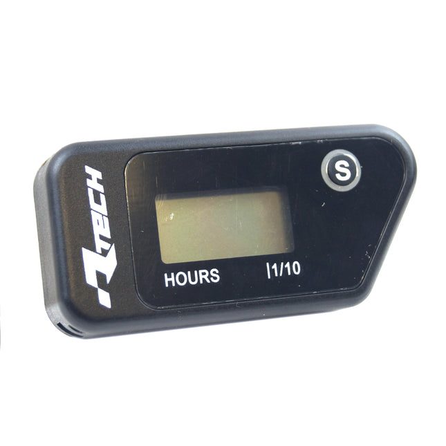 Wireless Hour Meter Black, Rtech R-HOURMT002NR, R-HOURMT002NR