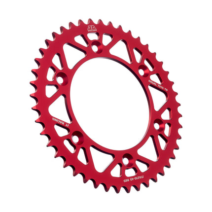 Rear Sprocket Jt Racerlite Red, Jt JTA210.45RED 7075-T6 Aluminium