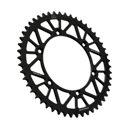 REAR SPROCKET ALLOY BLACK 460, JTA460.50BLK 7075-T6 Aluminium