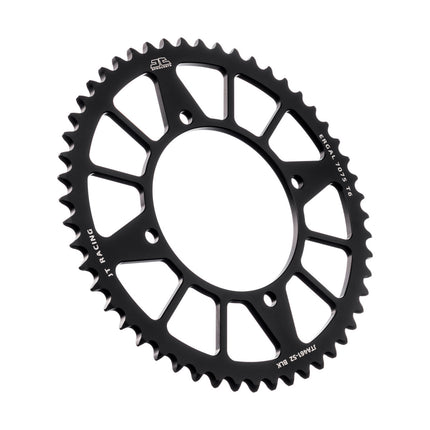 Rear Sprocket Alloy Black 4-HOLE, JTA461.52BLK 7075-T6 Aluminium