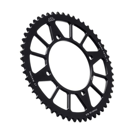 Rear Sprocket Alloy Black 4-HOLE, JTA461.53BLK 7075-T6 Aluminium