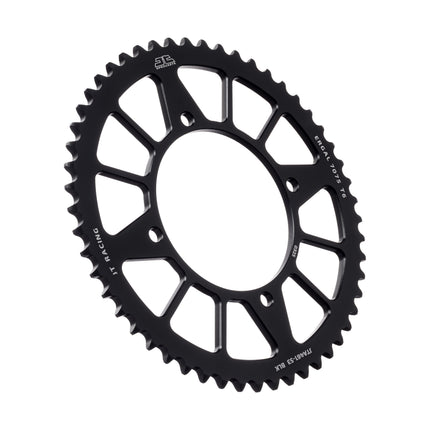 Rear Sprocket Alloy Black 4-HOLE, JTA461.53BLK 7075-T6 Aluminium