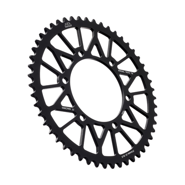 Rear Sprocket Alloy JTA486.51BLK Black, Honda Road Jt