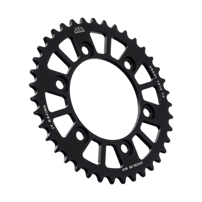 Rear Sprocket Alloy Black 735, JTA735.39BLK