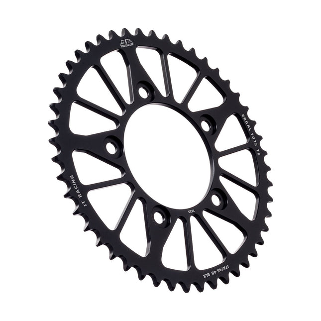 Rear Sprocket Alloy Black JTA746.48BLK Jt Racelite 7075-T6