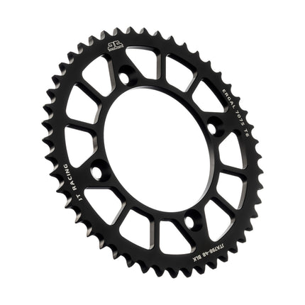 REAR SPROCKET ALLOY BLACK 798, JTA798.48BLK 7075-T6 Aluminium