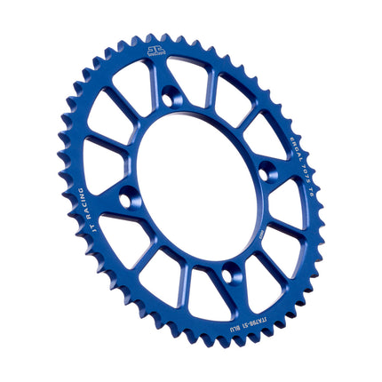 REAR SPROCKET ALLOY BLUE 798, JTA798.51BLU 7075-T6 Aluminium