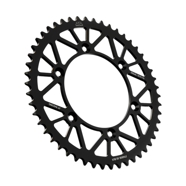 Rear Sprocket Alloy Black 808, JTA808.50BLK