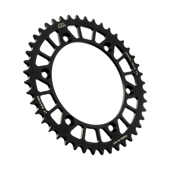 REAR SPROCKET ALLOY BLACK 822, JTA822.44BLK 7075-T6 Aluminium