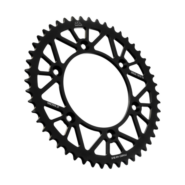 Rear Sprocket Alloy Black, JTA897.49BLK
