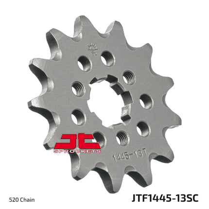 FRONT SPROCKET JTF1445.13SC JT, Self-Cleaning