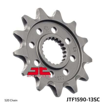 FRONT SPROCKET JTF1590.13SC JT, Lightweight Self-Cleaning