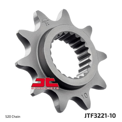 FRONT SPROCKET JTF3221.10 JT, Polaris ATV 3221044