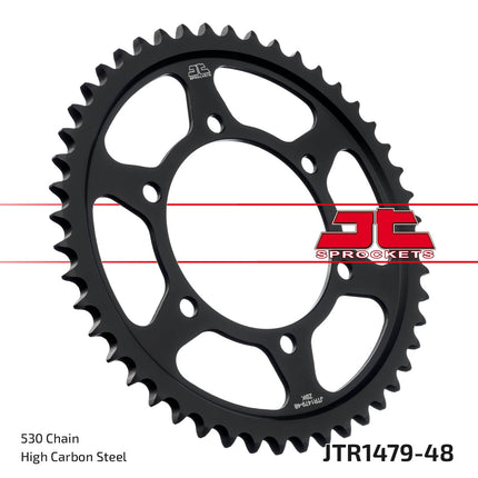 Rear Sprocket Steel Hard Zbk, C45 Induction JTR1479.48ZBK