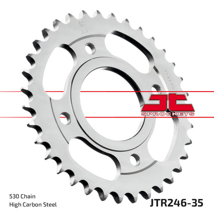 Rear Sprocket JTR246.35 Steel, Honda Road