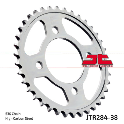 Rear Sprocket JTR284.38 Steel, Honda Road Jt