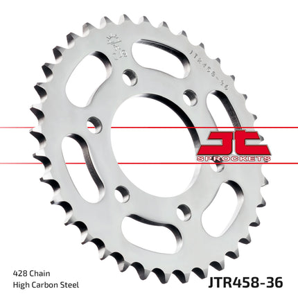 Rear Sprocket JTR458.36 Steel, Honda Road Jt