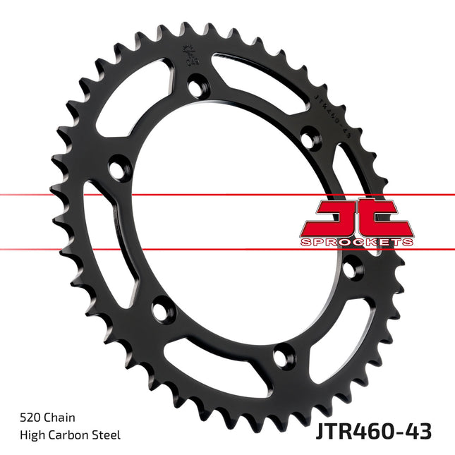 Rear Sprocket Steel JTR460.43
