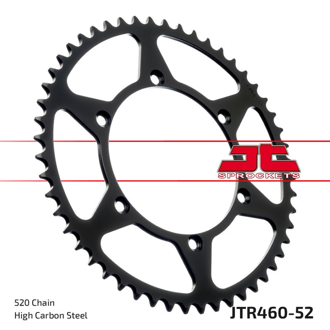 Rear Sprocket Steel Blk JTR460