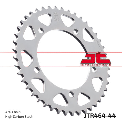 Rear Sprocket Steel 464 5-HOLE, Kawasaki KX60, JTR464.44