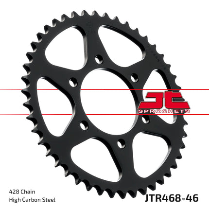 Rear Sprocket JTR468.46 Steel, Honda Road Jt