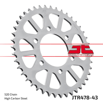 Rear Sprocket JTR478.43 Jt