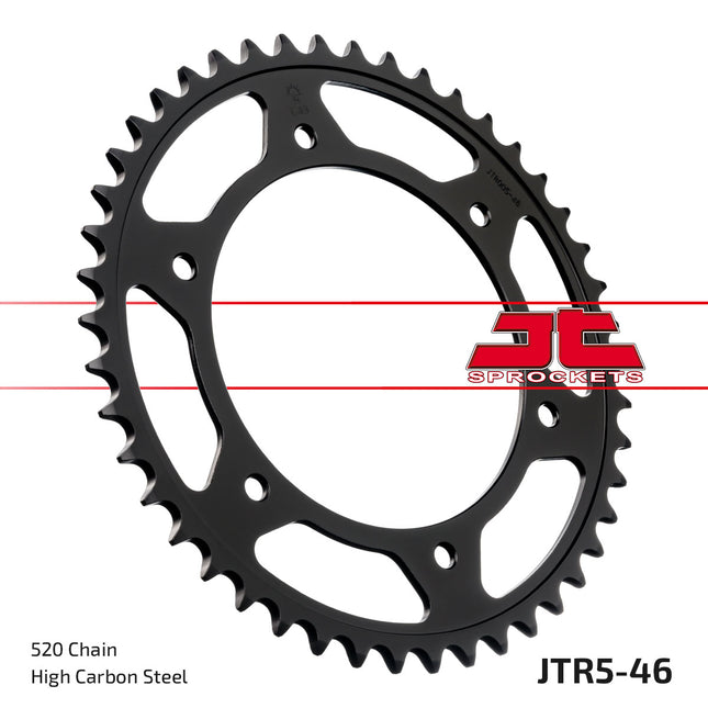 Rear Sprocket JTR5.46 Jt 520 Old No. SR005-46.S.JT