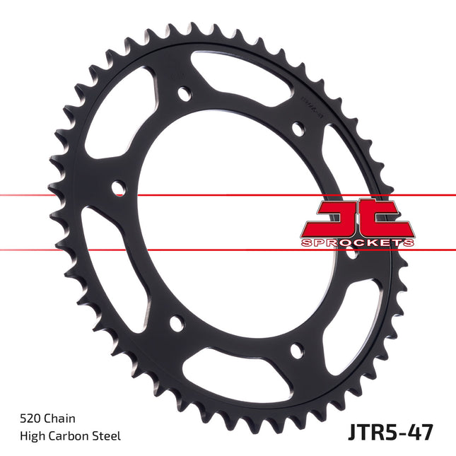 Rear Sprocket JTR5.47 Jt 520 Old No. SR005-47.S.JT