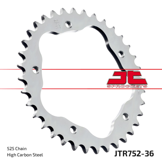 Rear Sprocket Steel JTR752.36