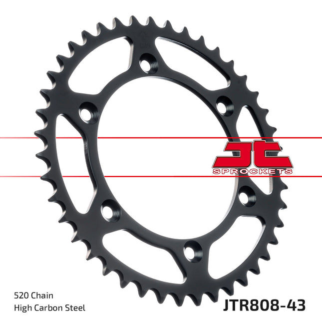 Rear Sprocket Steel JTR808.43