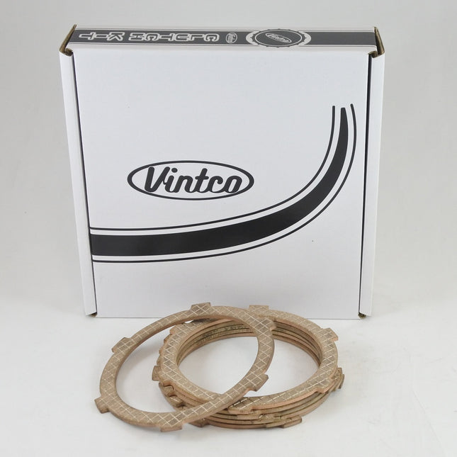 Clutch Plate Kit 69-81 Maico Gs 250 400 440 490 Sintered Bronze 4 5 Speed Vintco KCLM01
