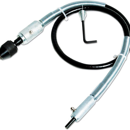 Flexible Drill Shaft 1200mm 6mm Chuck 1/4 Drive - Toolzone KDPDR190