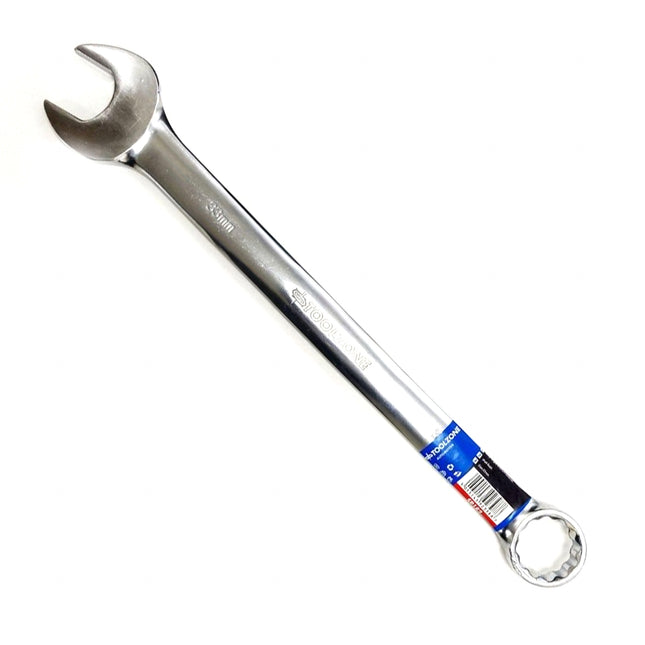 Combination Spanner 33mm 6150CRV Matt Finish - Toolzone KDPSP182